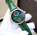 Patek Philippe Grand Complications Tourbillon Moon Phase (Green Dial / Green Strap)