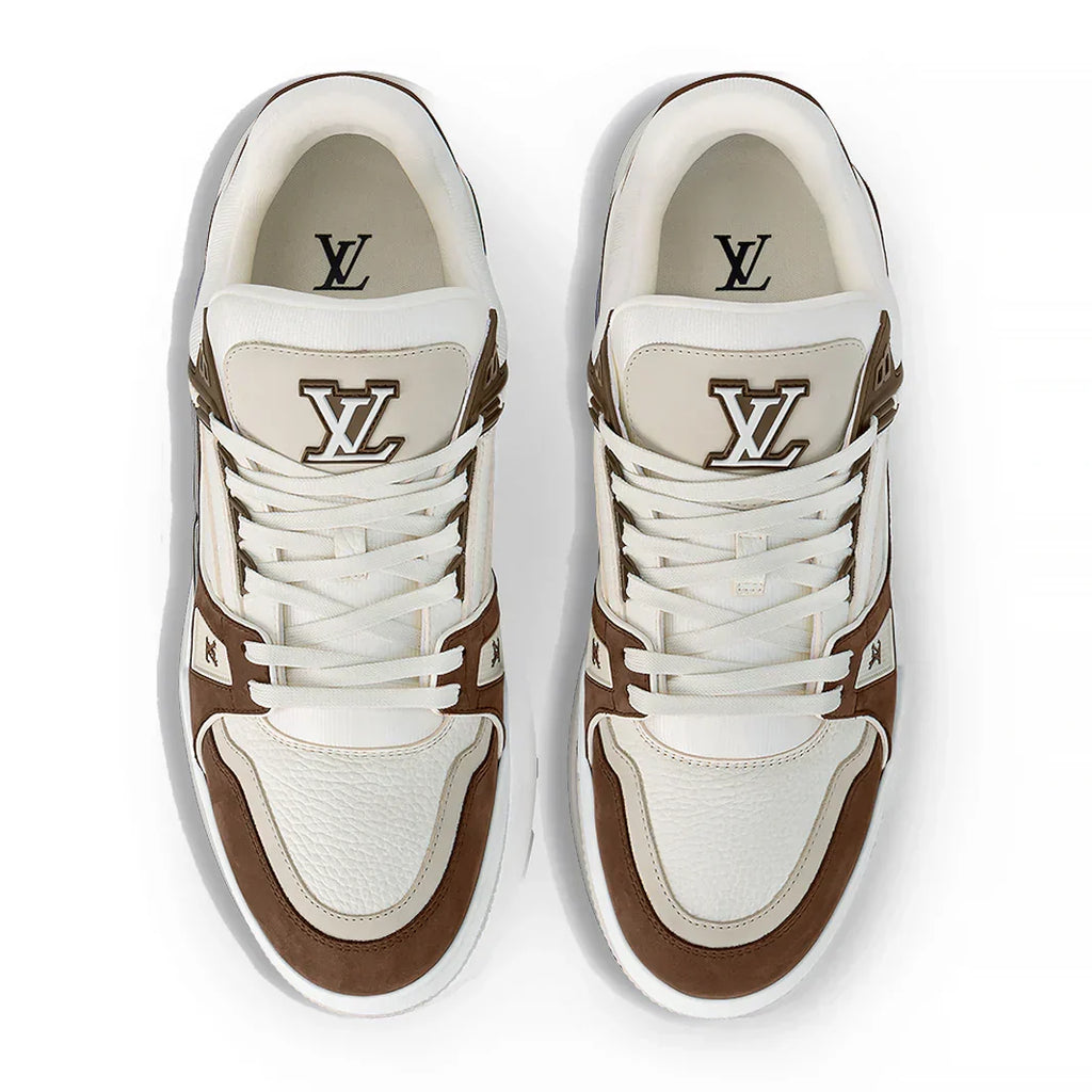 Louis Vuitton LV Trainer Calf Leather Moka Sneaker